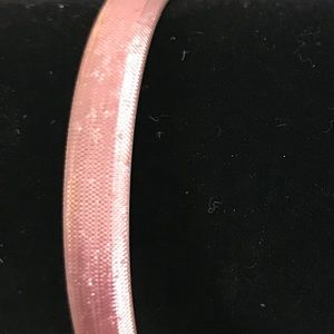 CBA skinny pink bracelet